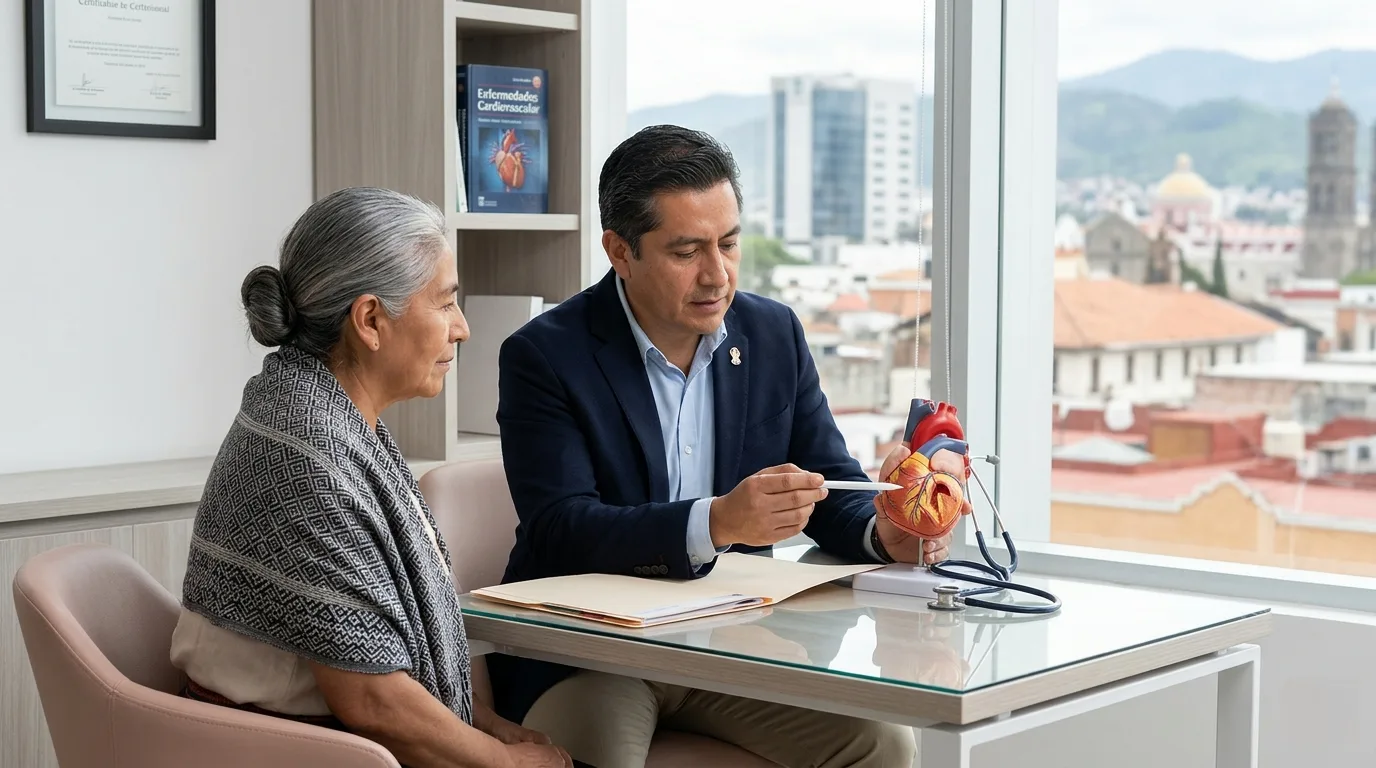 Evaluación para colocación de stent en San Luis Potosí